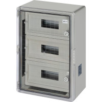 Бокс TDM ELECTRIC ЩРН-П-36 модулей, прозрачная крышка, ABS, IP65, от -45 до +75 С, навесной, (350x500x190) SQ0933-0217