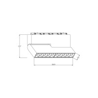 Трековый светильник SWG 20 Вт, Черный, 4000К, SY-601255F-20-BL-NW