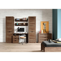 Письменный стол Мебельград Соренто гостиная, дуб стирлинг/кофе структурный матовый 36302_2