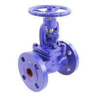 Клапан запорный сальниковый DN.ru 215A Ду32 Ру16 чугунный, фланцевый D090-00696