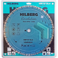 Диск алмазный отрезной Hilberg 400x25.4x12 Revolution HMR809