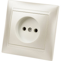 Розетка TDM ELECTRIC 2П 10А 250В перламутр "Лама" SQ1815-0822