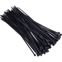 Нейлоновый хомут AUTOPROFI 2.5х150 мм, рабочая температура от -40 С до +85 С, черный, 100 шт. XM-25/150