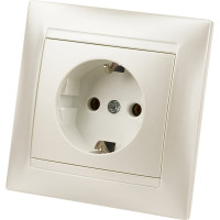 Розетка TDM ELECTRIC 2П+З 16А 250В  перламутр "Лама" SQ1815-0823