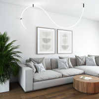 Гибкий неон Elektrostandard 336led 12w ip20 4200k full light круглый дневной белый, 3 м a063424
