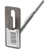 Фасадный держатель TDM ELECTRIC для прута 6-10 мм без дюбеля и шурупа, стальной крюк SQ2402-3136