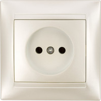 Розетка TDM ELECTRIC 2П 10А 250В перламутр "Лама" SQ1815-0822