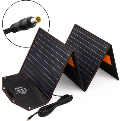 TopOn Солнечная батарея 100w 19.8v dc 7909, влагозащищенная, складная на 4 секции TOP-SLR100