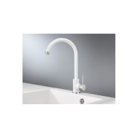 Смеситель для кухни GRANULA ST-4031 белый