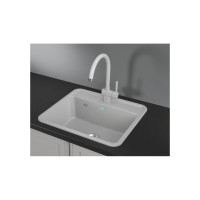 Кухонная мойка, стандарт кварц GRANULA ST-5601 белый 5601, БЕЛЫЙ