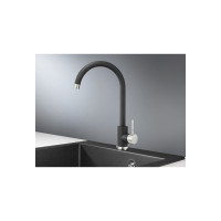 Смеситель для кухни GRANULA ST-4031 черный