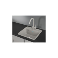 Кухонная мойка, стандарт кварц GRANULA ST-5001 базальт 5001, БАЗАЛЬТ
