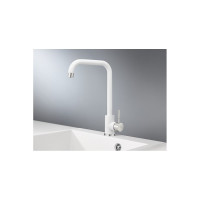 Смеситель для кухни GRANULA ST-4033 белый