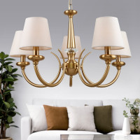 Люстра Rivoli Carissa 2073305 5 х Е14 40 Вт классика Б0055517