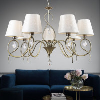 Люстра Rivoli Beatrix 2067307 7 х Е14 40 Вт классика Б0055471