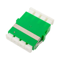 Адаптер DKC lc/apc-quad, senior/senior, sc-footprint, оs2, зеленый RNFA9AQLC