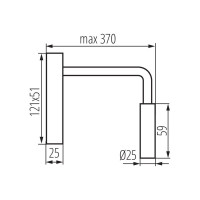 Бра KANLUX tonil ii led w 32523