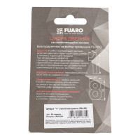Самоклеящаяся цифра FUARO "1" SS304 (50x30) BL черный 46959
