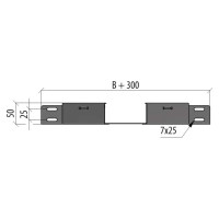 Т-ответвитель Система КМ 50х100 мм LO0110 TU50-100