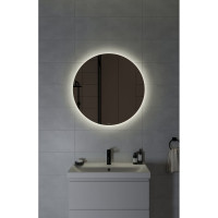 Зеркало Cersanit ECLIPSE smart 80x80 с подсветкой круглое 64192
