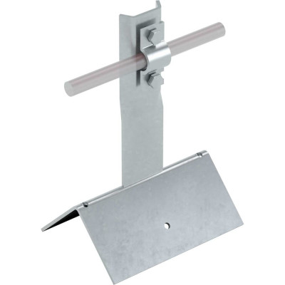 Коньковый болтовой держатель для прутка Система КМ BKDB-H100-D5-10 INOX304