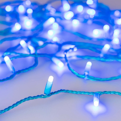 Светодиодная гирлянда Ardecoled ARD-STRING-CLASSIC-10000-BLUE-100LED-MILK-FLASH Blue 31199