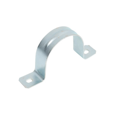 Двухлапковая металлическая скоба Рувинил с внутренним диаметром 43 мм 20 шт С21443