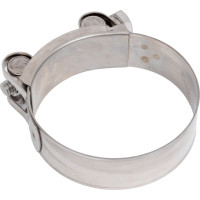 Усиленный хомут TITAN LOCK 68-73 мм, нержавеющая сталь лента+болт AISI 304 TL68-73RCSS