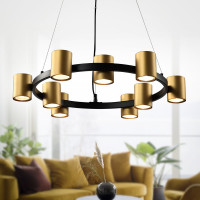 Люстра Rivoli Chloe 3153309 9хGU10х15 Вт модерн Б0057929