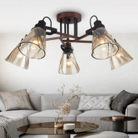Люстра Rivoli Clarissa 5098305 5хЕ14х40 Вт лофт кантри Б0055506