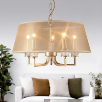 Люстра Rivoli Elinor 2083310 5 х Е14 40 Вт классика Б0055626