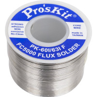Припой PK-60I10F 1 мм, 0.25 кг, Sn63/Pb37 (FC5000 флюс безотм. RMA) ProsKit С00040237