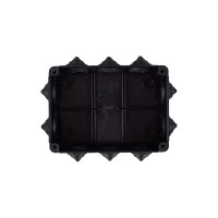 Распаячная коробка IEK км41242 150x110x70мм ip55 10 вв. черная UKO11-150-110-070-K02-55