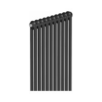 Трубчатый радиатор RIFAR TUBOG Ventil 2180 DV1 Антрацит 12 секц. нижн. TUB 2180-12-DV1-AN