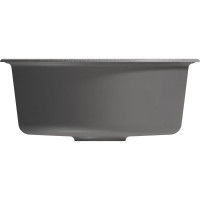 Мойка MIXLINE ml-gm09 круглая, темно-серая (309), 510 мм (глуб. чаши 190) new 551798