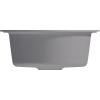 Мойка MIXLINE ml-gm11 круглая, серая (310), 500 мм (глуб. чаши 180) new 551823
