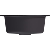 Мойка MIXLINE ml-gm11 круглая, черная (308), 500мм (глуб. чаши 180) new 551821