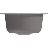 Мойка MIXLINE ml-gm13 круглая, темно-серая (309), 495мм (глуб. чаши 200) new 551891