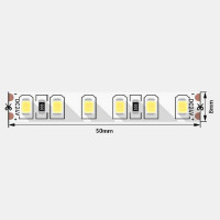 Светодиодная лента SWG 9,6 Вт/м SMD2835, открытая, IP20, Теплый, 24В, 3М 00-00010107