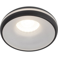 Декоративный встраиваемый светильник ЭРА DK100 BK MR16, GU5.3, черный Б0055589