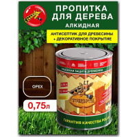 Пропитка для дерева Poli-R тонэрол орех, 0.75 л 13774