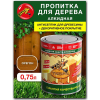 Пропитка для дерева Poli-R тонэрол орегон, 0.75 л 13765
