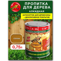 Пропитка для дерева Poli-R тонэрол сосна, 0.75 л 13762