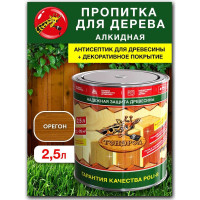 Пропитка для дерева Poli-R тонэрол орегон, 2.5 л 13766