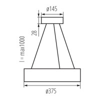 Потолочный светильник KANLUX jasmin c 370-b 36506