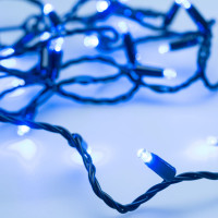 Светодиодная гирлянда Ardecoled ARD-STRING-CLASSIC-10000-BLACK-100LED-STD BLUE 025802