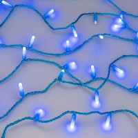 Светодиодная гирлянда Ardecoled ARD-STRING-CLASSIC-10000-BLUE-100LED-MILK-FLASH Blue 031199