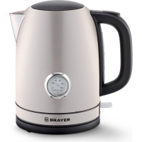 Электрический чайник BRAYER 1050BR 2200 Вт 1,7 л STRIX сталь окрашенная термометр BR1050