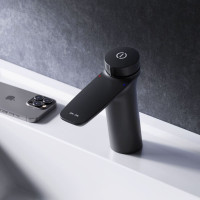 Смеситель Inspire v2.0, touchreel излив 125 мм, черный AM.PM F50A02522