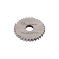 Фреза отрезная (20x2x5 мм; тип 1; м.з.=32; Р6М5) Sekira 00-00024158